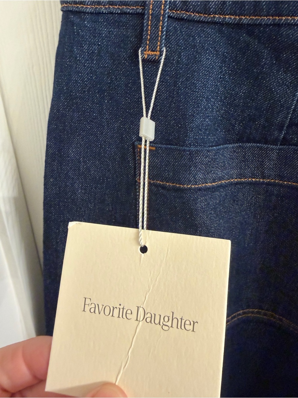 NWT Favorite Daughter Mischa High-Rise Wide-Leg “Pepper Wash”, Denim Jeans - Picture 4 of 9